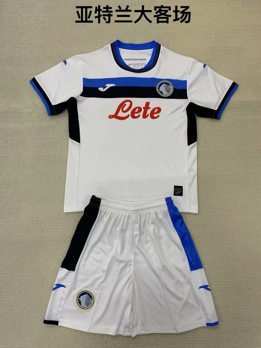 Atalanta 2024/2025 Away Kit Kids