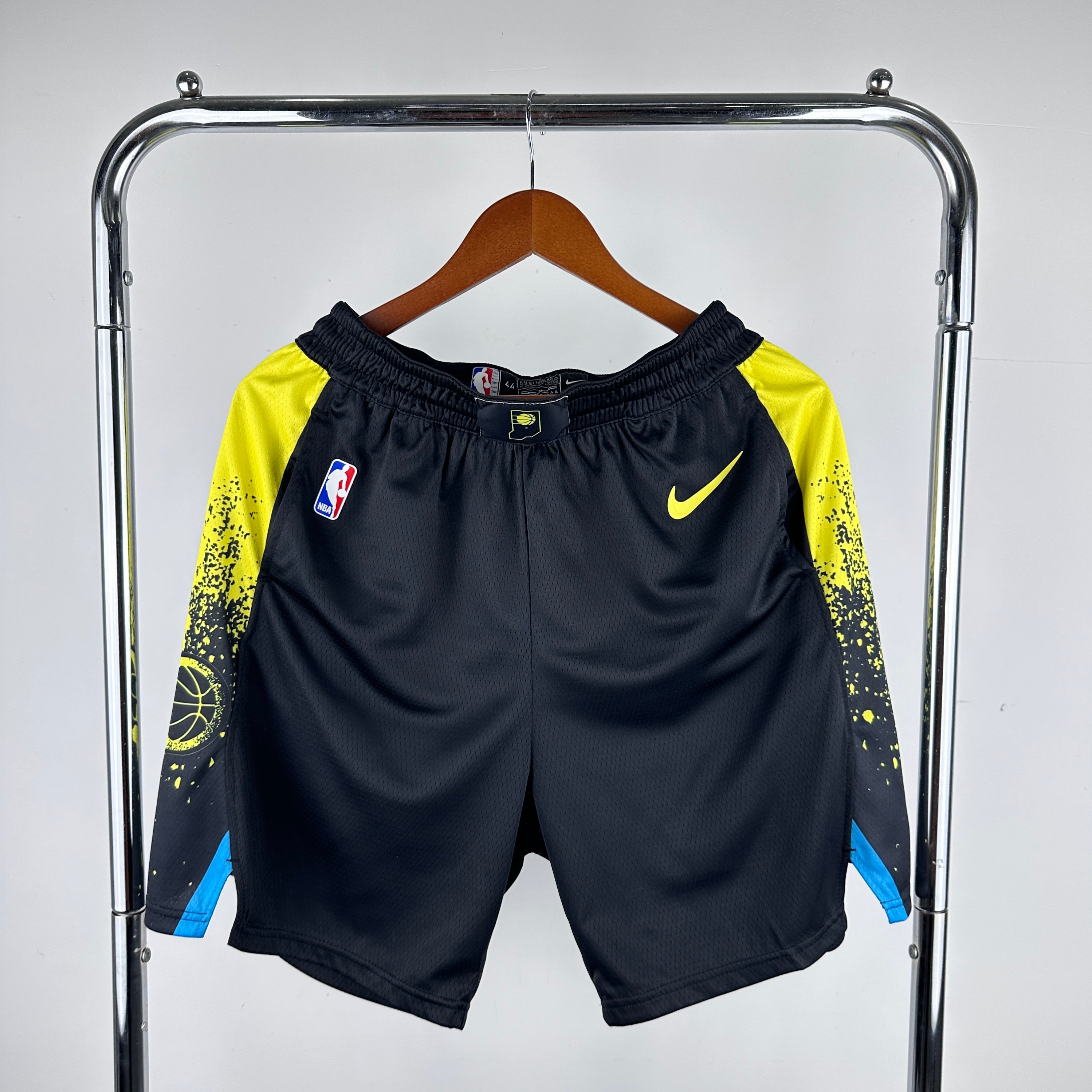 Indiana Pacers Adult Basketball Shorts 2024
