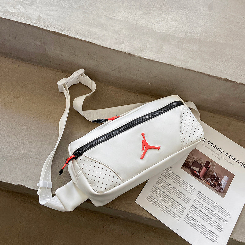 Jordan White Bum Bag