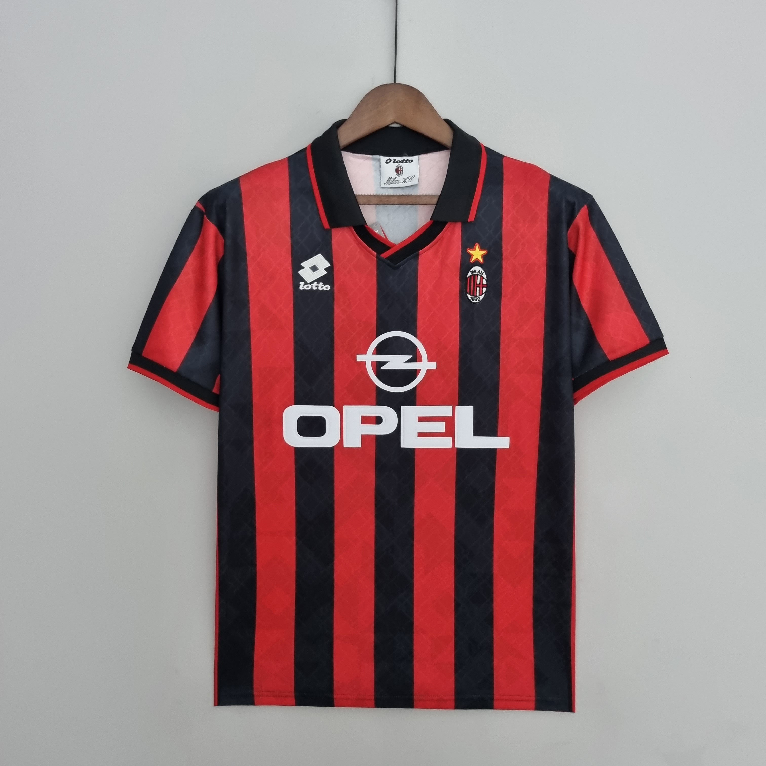 Milan - Home Shirt 1995-1996 Adult