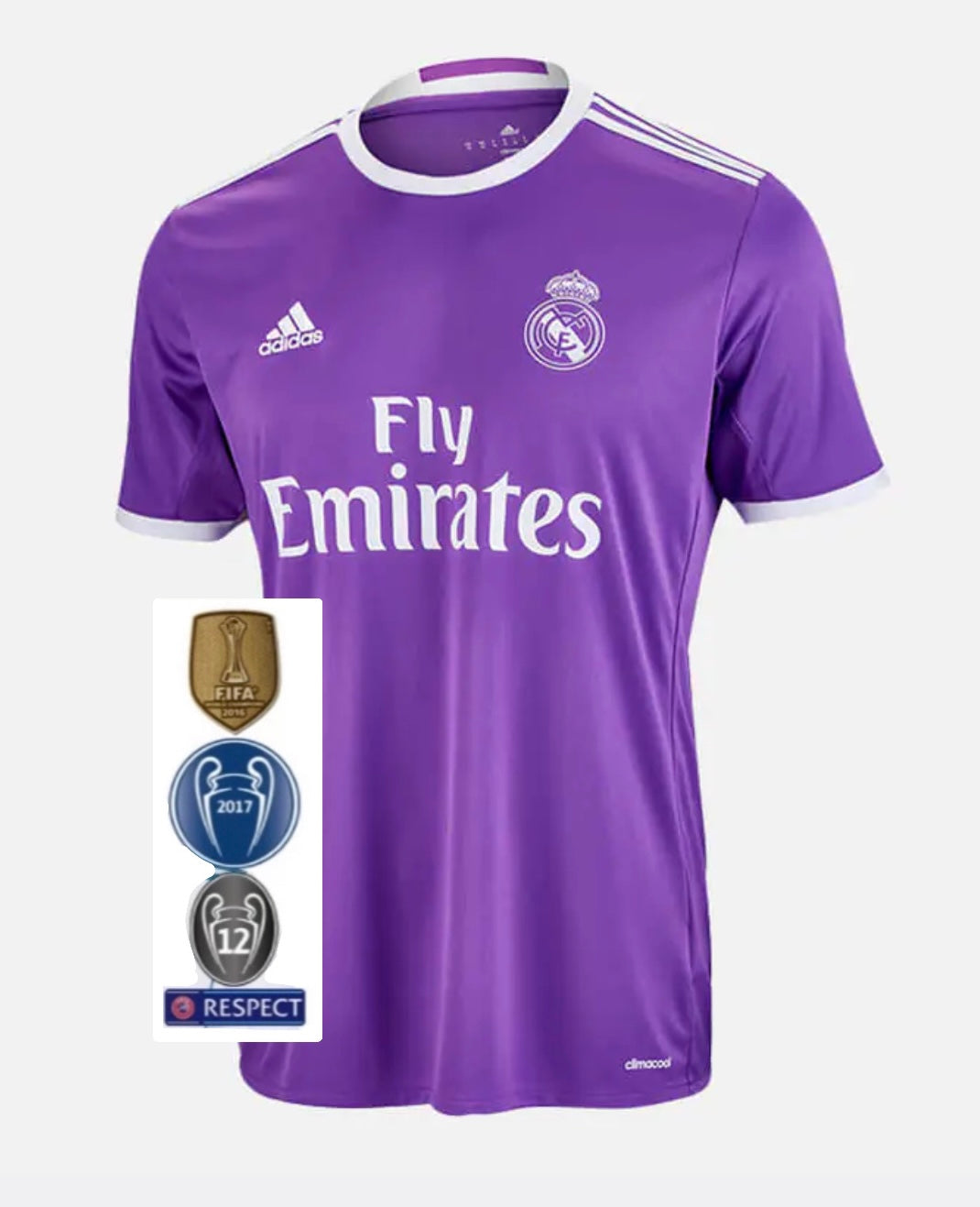 REAL MADRID CHAMPIONS LEAGUE FINALE 2017 SHIRT - With patch