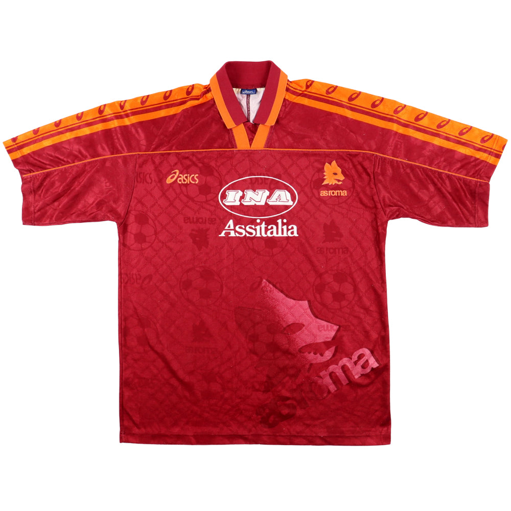 Roma - Home Shirt 1995-1996 Adult