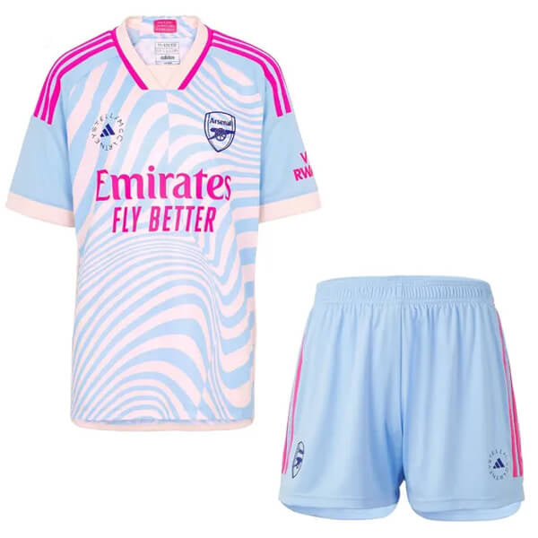Arsenal X Stella McCartney Kids T-Shirt & Shorts 23/24