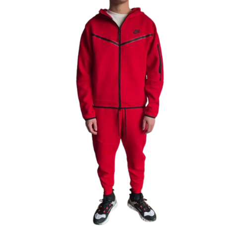 NIKE TECH HOODIE KIT + RED TRACKSUIT 2021/22
