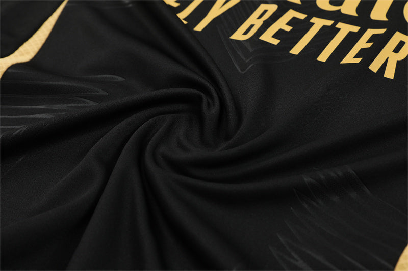 Real Madrid Tracksuit Black