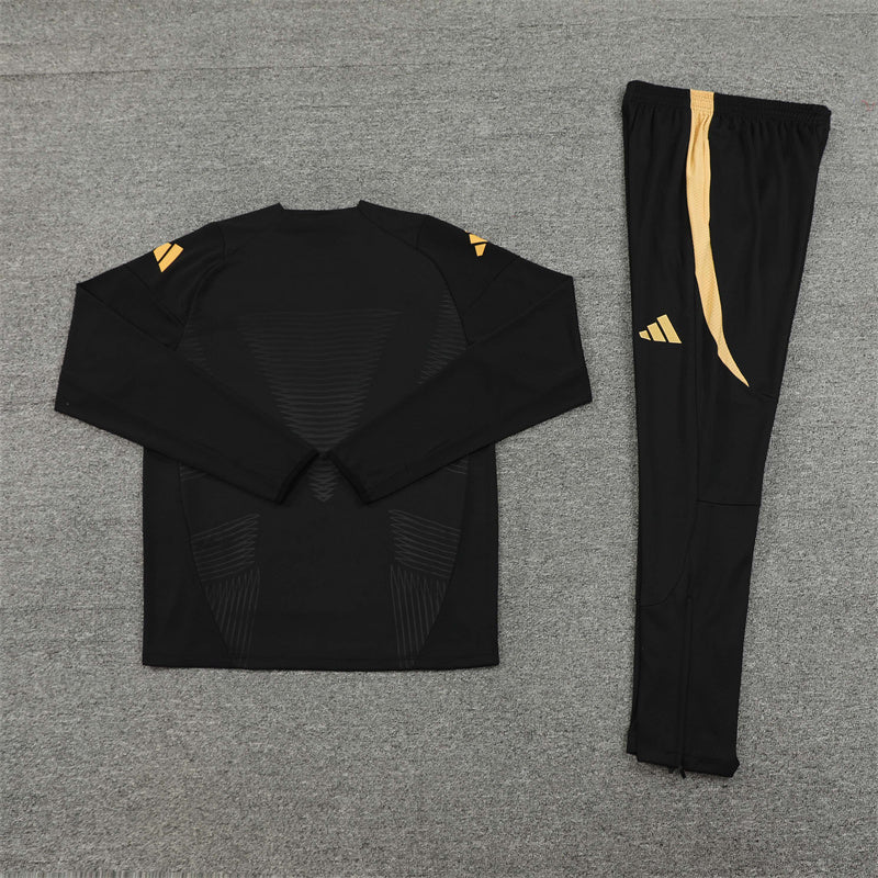 Real Madrid Tracksuit Black
