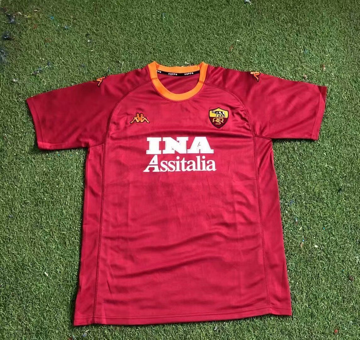 Roma - Home Shirt 2000-01 - Scudetto