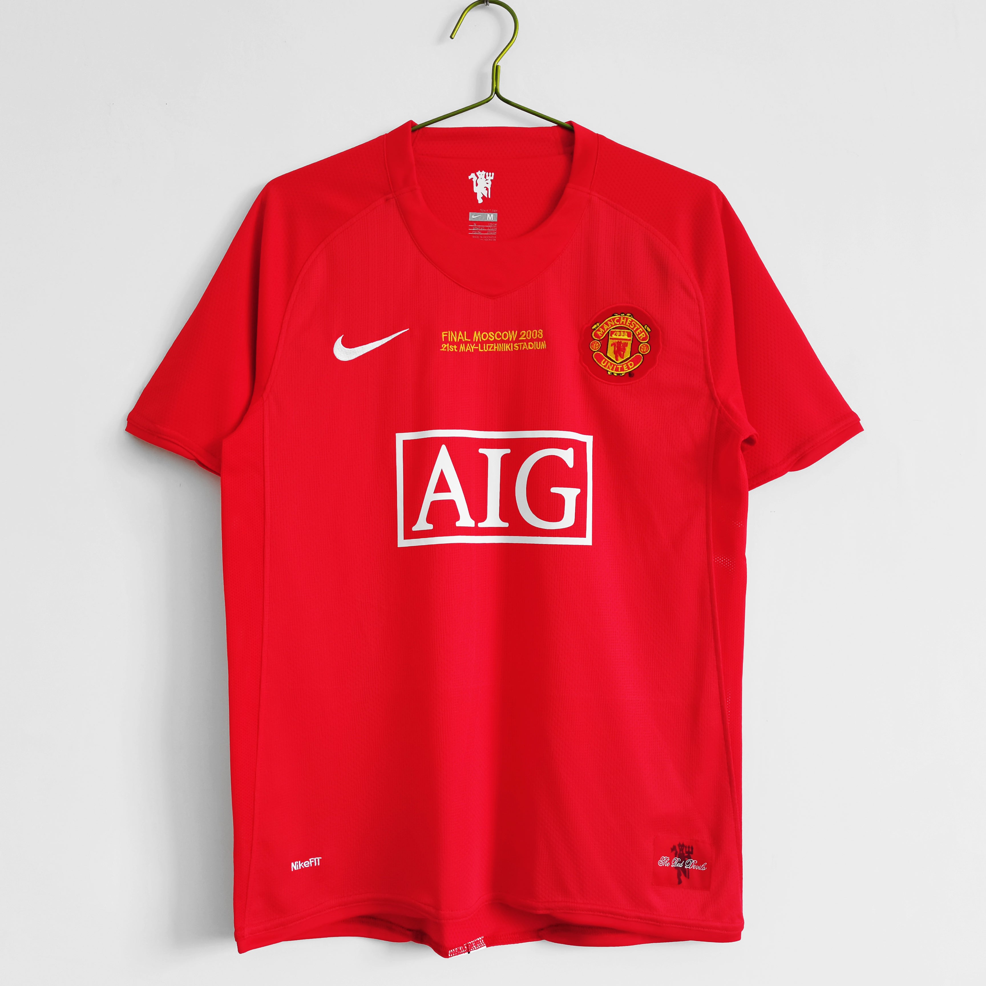 Manchester United - 2007-08 Home Shirt - UCL Final