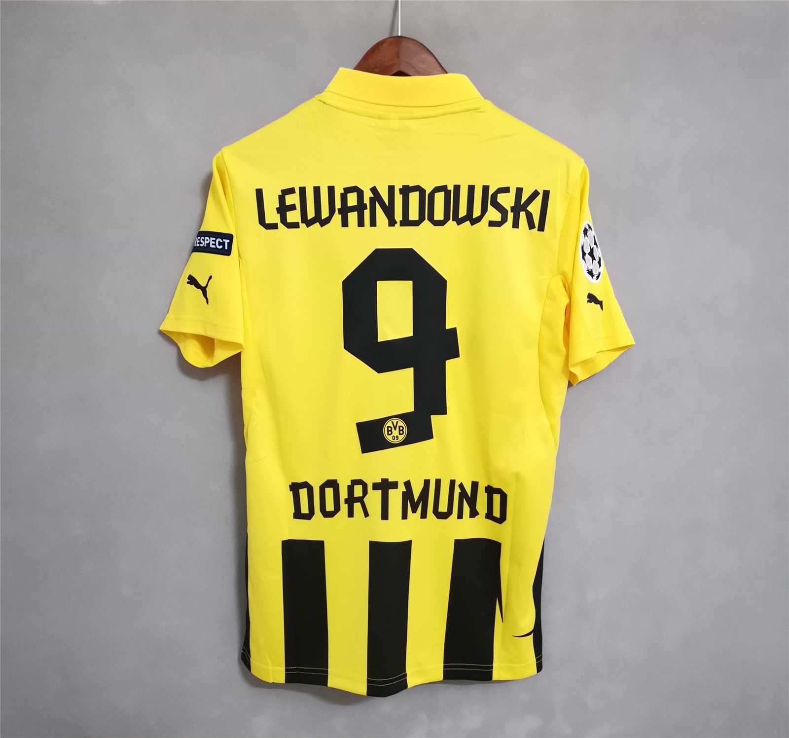 Borussia Dortmund - Home Shirt 2012-13 - UCL Final
