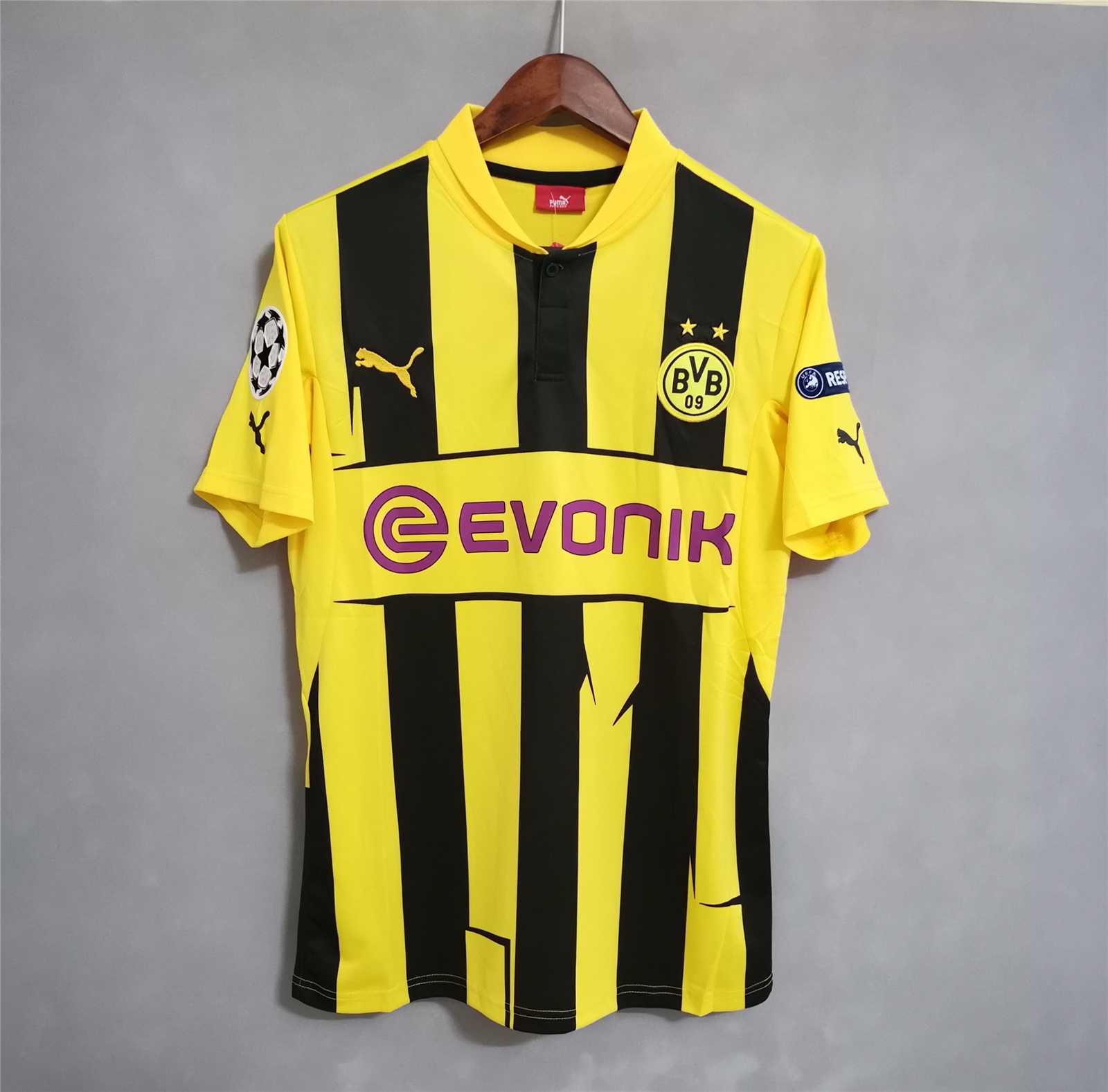 Borussia Dortmund - Home Shirt 2012-13 - UCL Final