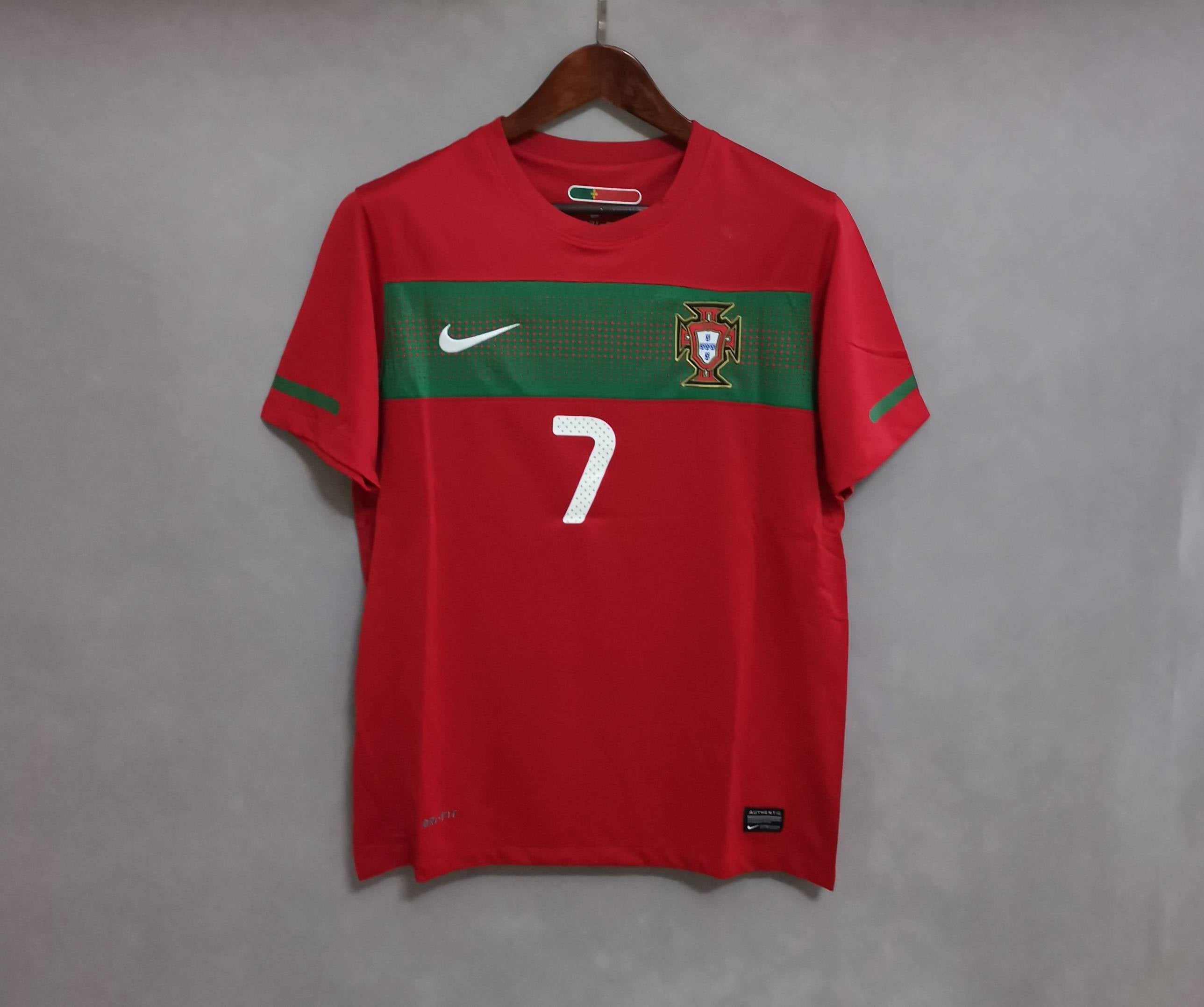 Portugal Home Shirt Red 2010