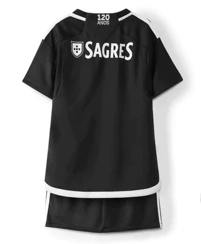 Benfica Away 23/24 Kids T-Shirt and Shorts