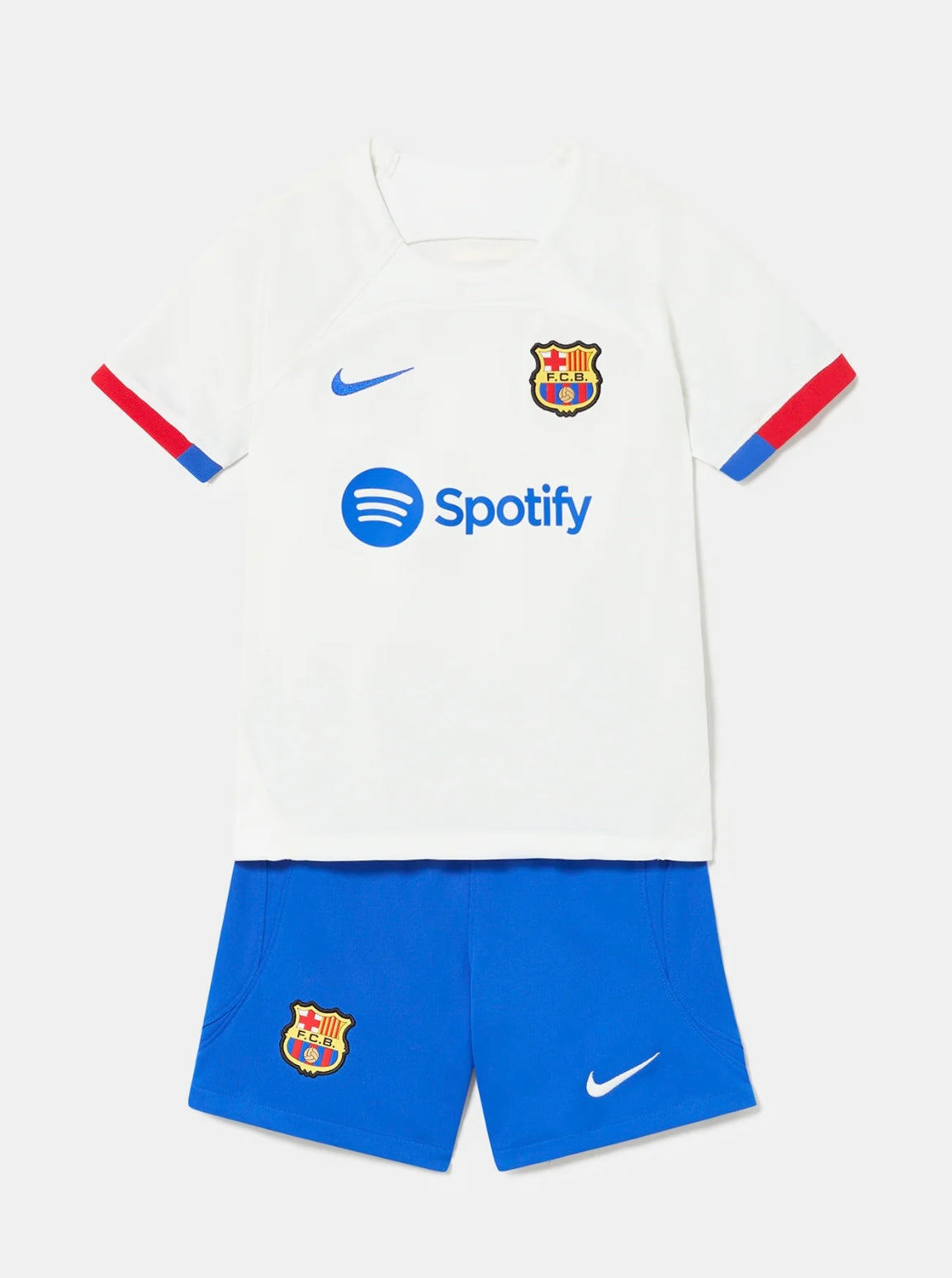 FC Barcelona Away 23/24 Kids T-Shirt and Shorts