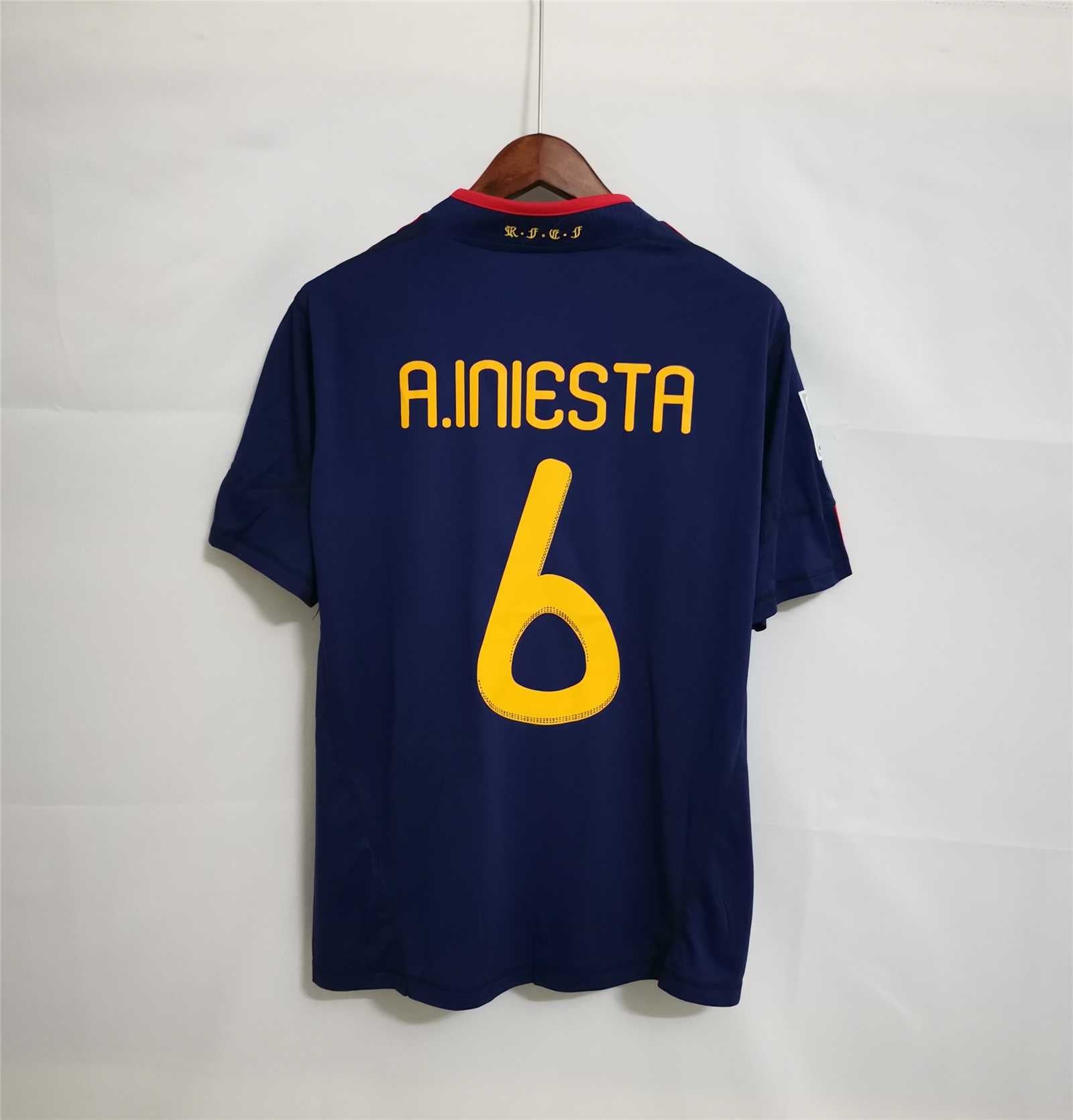 Spain - Away Shirt 2010 - World Cup Victory