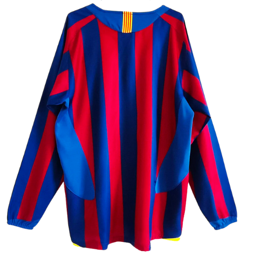 BARCELONA HOME 2005/06 RETRO LONG SLEEVED SHIRT