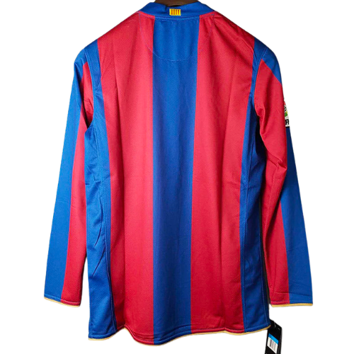 BARCELONA HOME 2007/08 RETRO LONG SLEEVED SHIRT