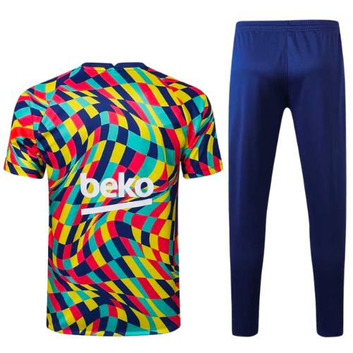 MULTICOLOR SHIRT KIT + BARCELONA TRACKSUIT 2021/22