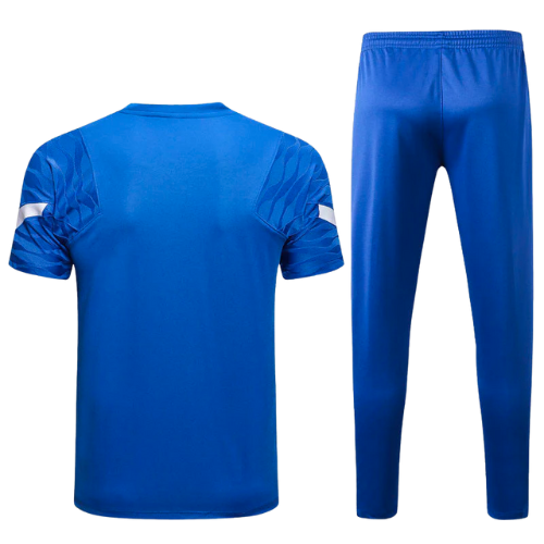 BARCELONA 2021/22 V2 BLUE JERSEY + TRACKSUIT KIT