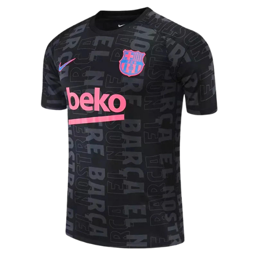 BARCELONA BLACK TRAINING SHIRT 2021/22