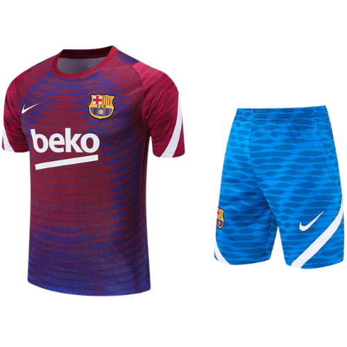 BARCELONA CLASSIC SHIRT KIT + TRAINING SHORTS 2021/22