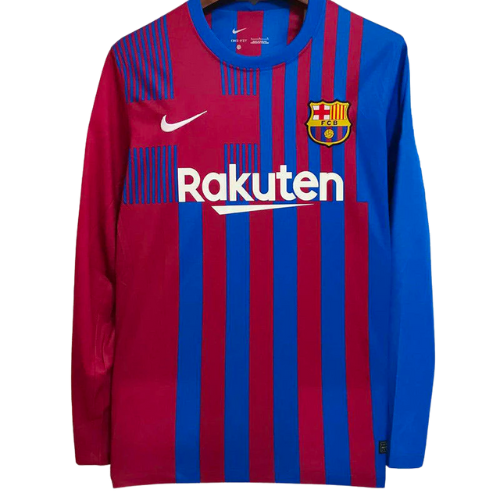 BARCELONA HOME LONG SLEEVE SHIRT 2021/22