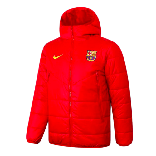 BARCELONA RED WINTER JACKET 2021