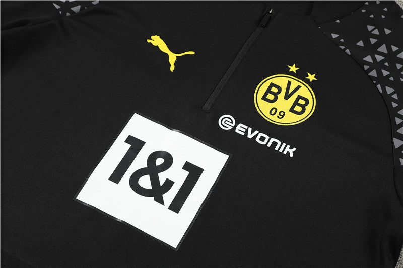 Borussia Kids Football Tracksuit Set 23/24