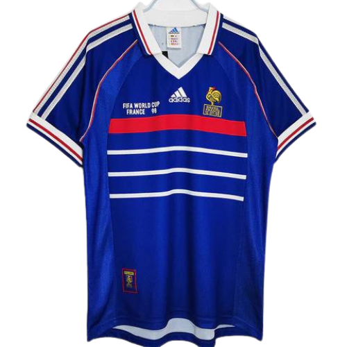 FRANCE HOME FINAL BACK SHIRT 1998/99
