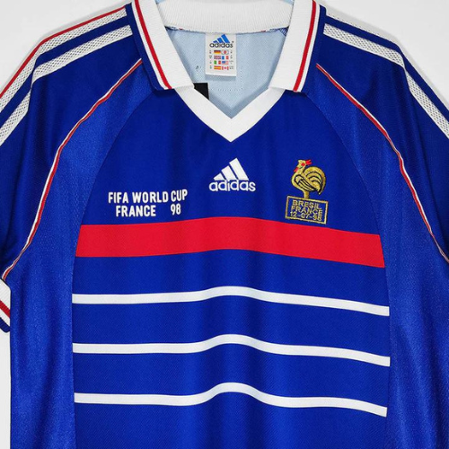 FRANCE HOME FINAL BACK SHIRT 1998/99