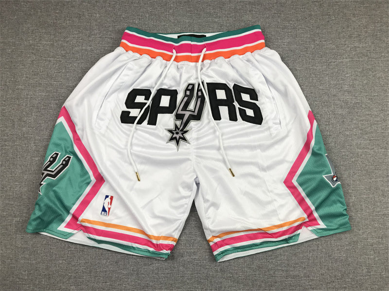 Spurs Adult Basketball Shorts 2024