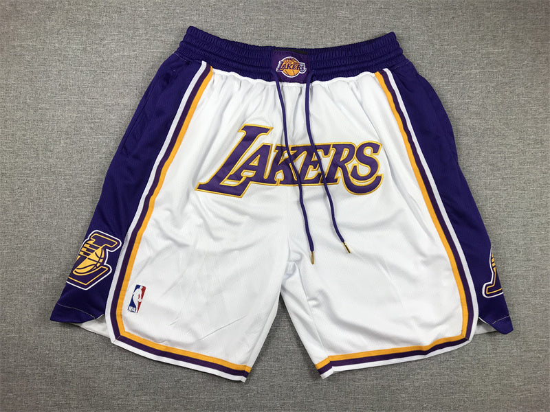 Los Angeles Lakers Adult Basketball Shorts 2024
