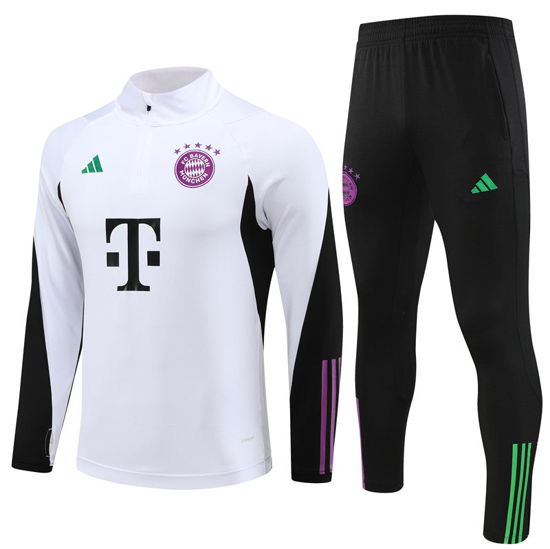 Bayern Kids Football Tracksuit Set 23/24