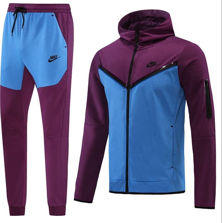 Purple/Blue nike tech kit + 2021/22 tracksuit