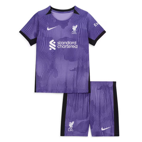 Liverpool Third 23/24 Kids T-Shirt and Shorts
