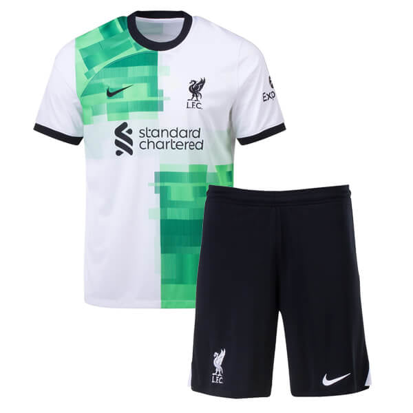Liverpool Away 23/24 Kids T-Shirts and Shorts