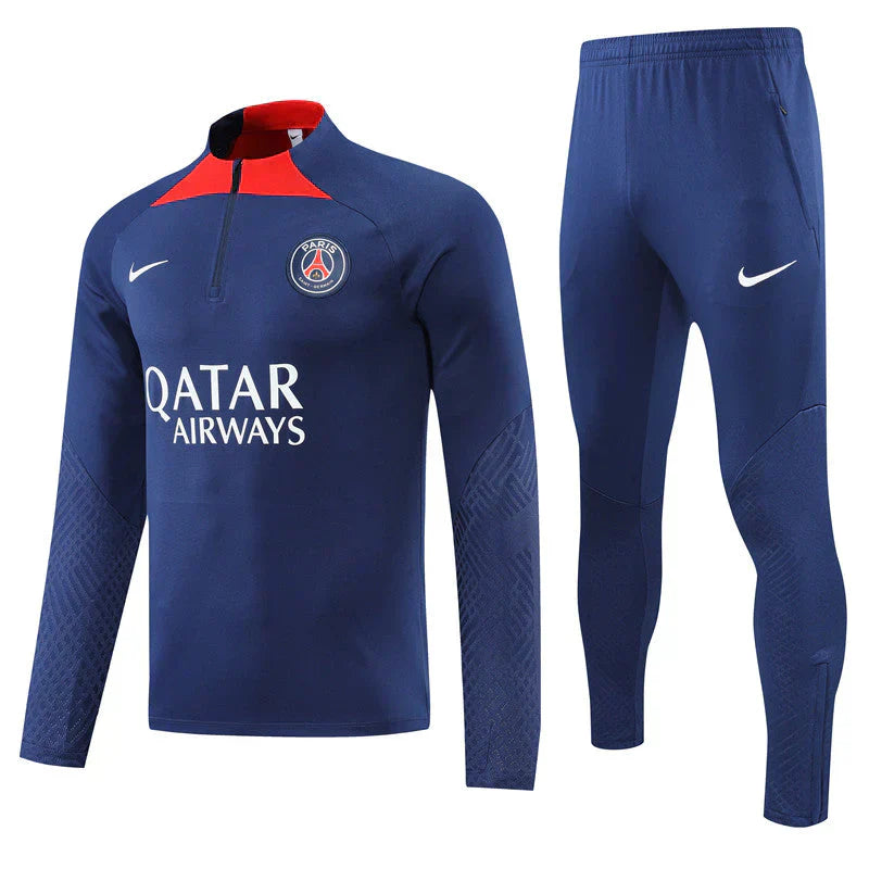 PSG Kids Football Tracksuit Set 22/23