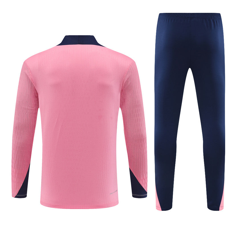 Atletico Madrid pink tracksuit 