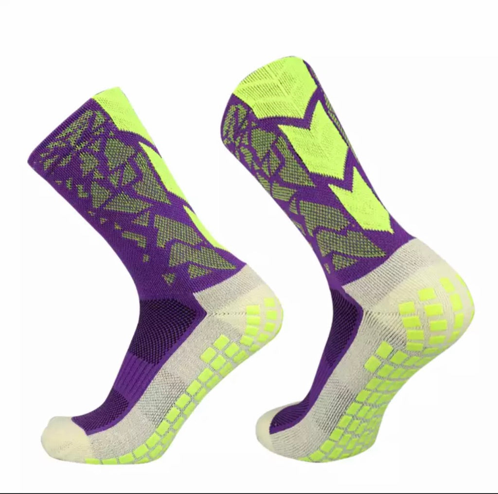 PROFESSIONAL PURPLE / BLACK GRIP® SOCKS