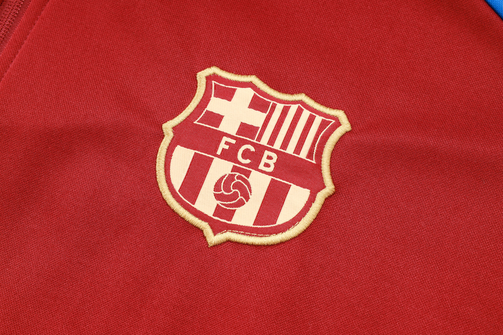 Barcellona 2024/2025 rosso con cappuccio