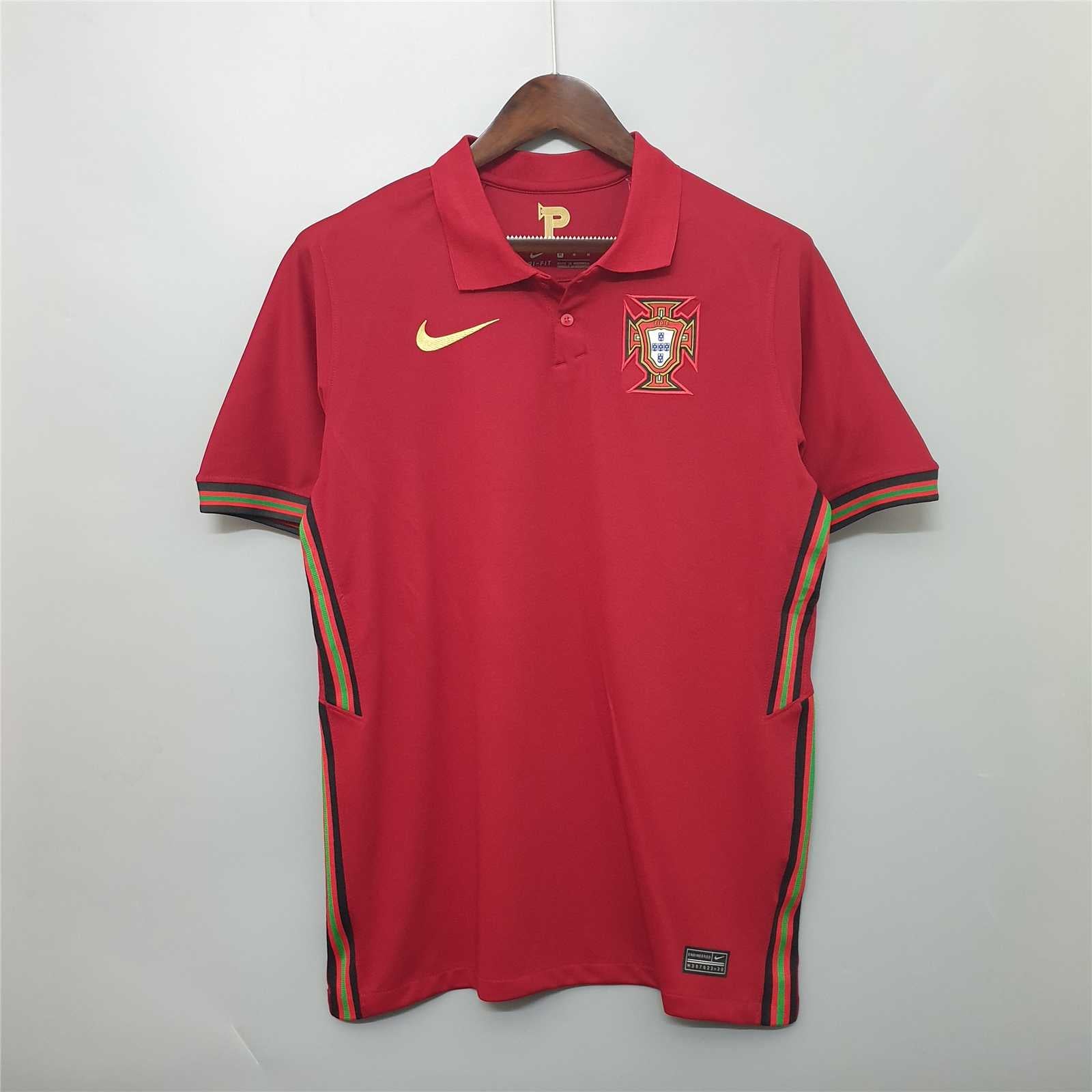Portugal Home Red Jersey 2020