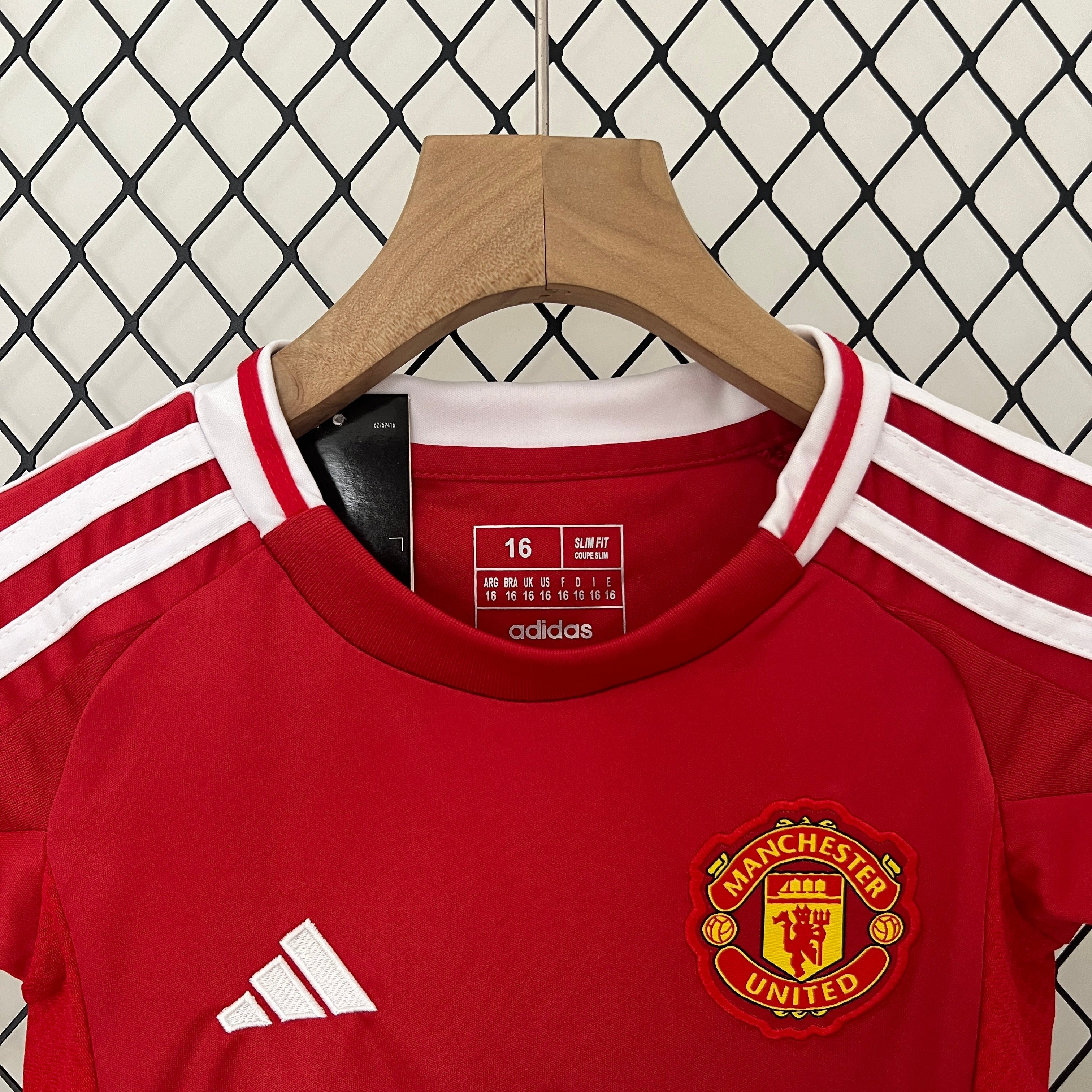 Manchester United Home 2024/2025 bambino