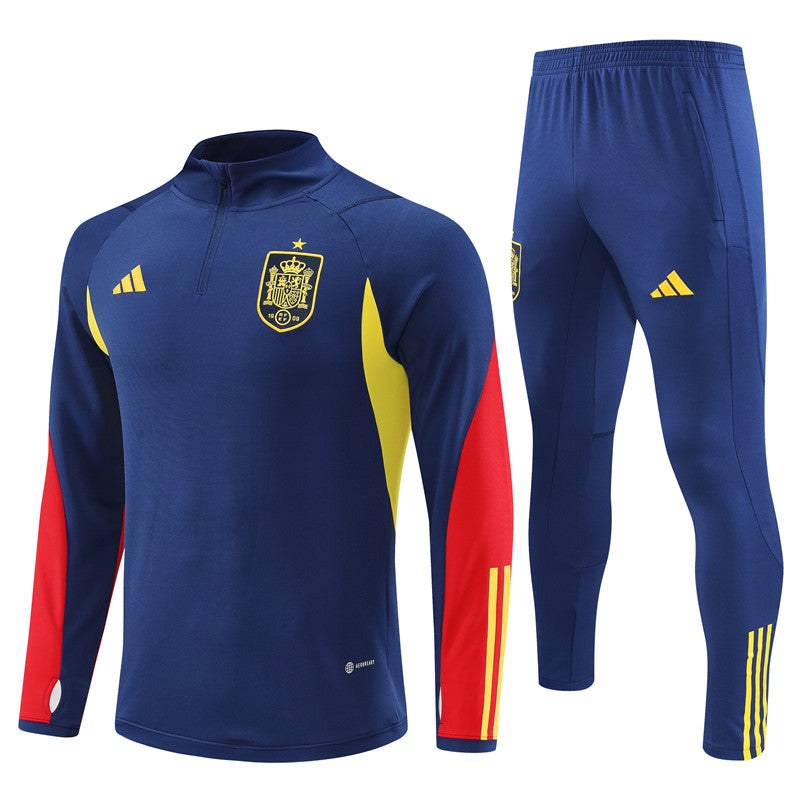 Spain 22/23 Soccer Tracksuit Set