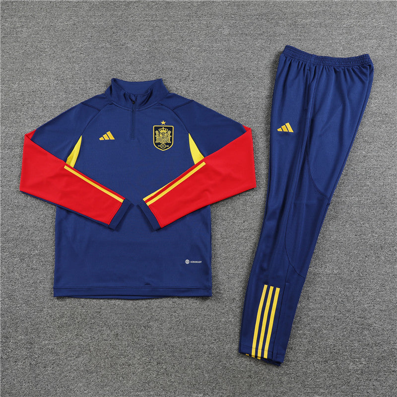 Spain 22/23 Soccer Tracksuit Set