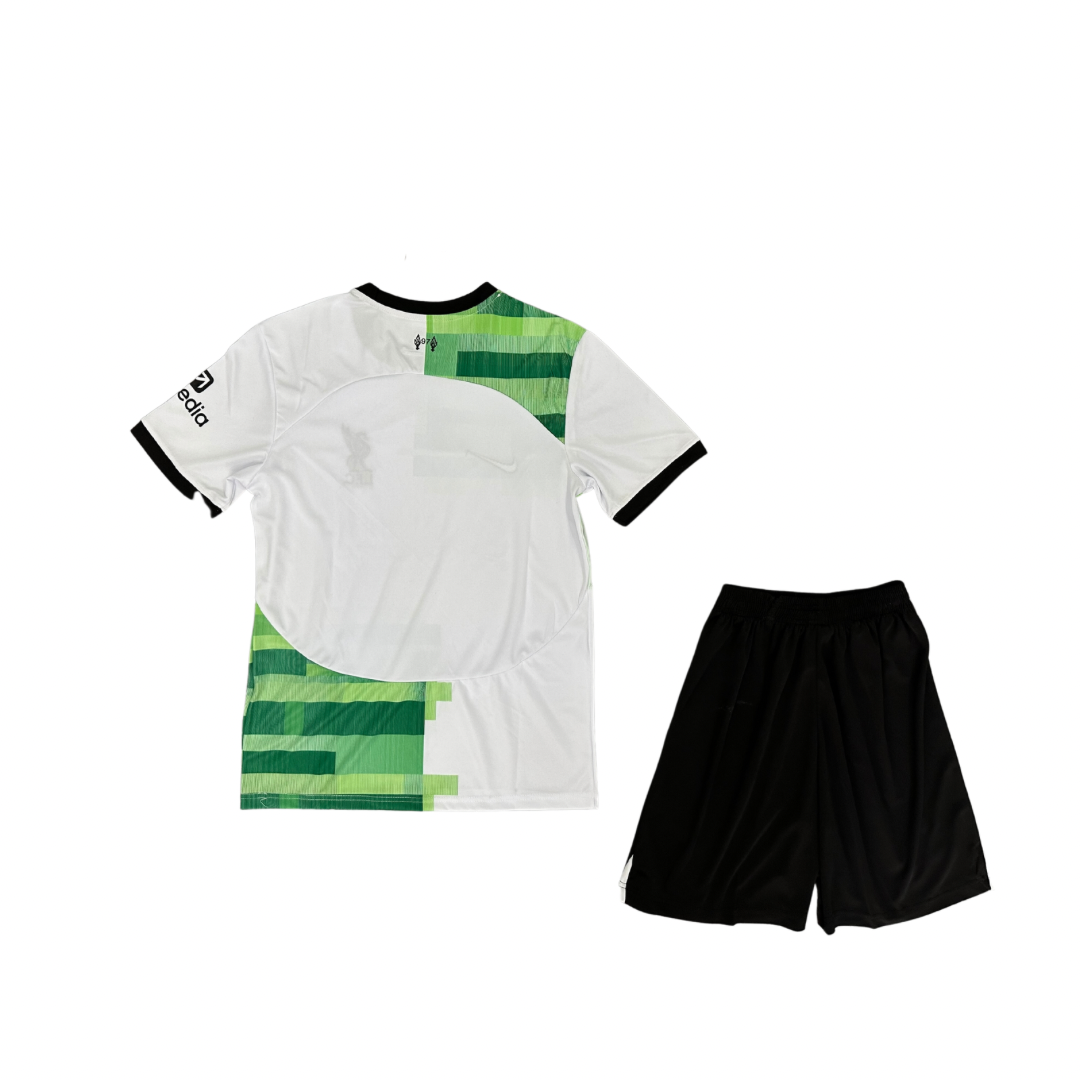 Liverpool Away 23/24 Kids T-Shirts and Shorts