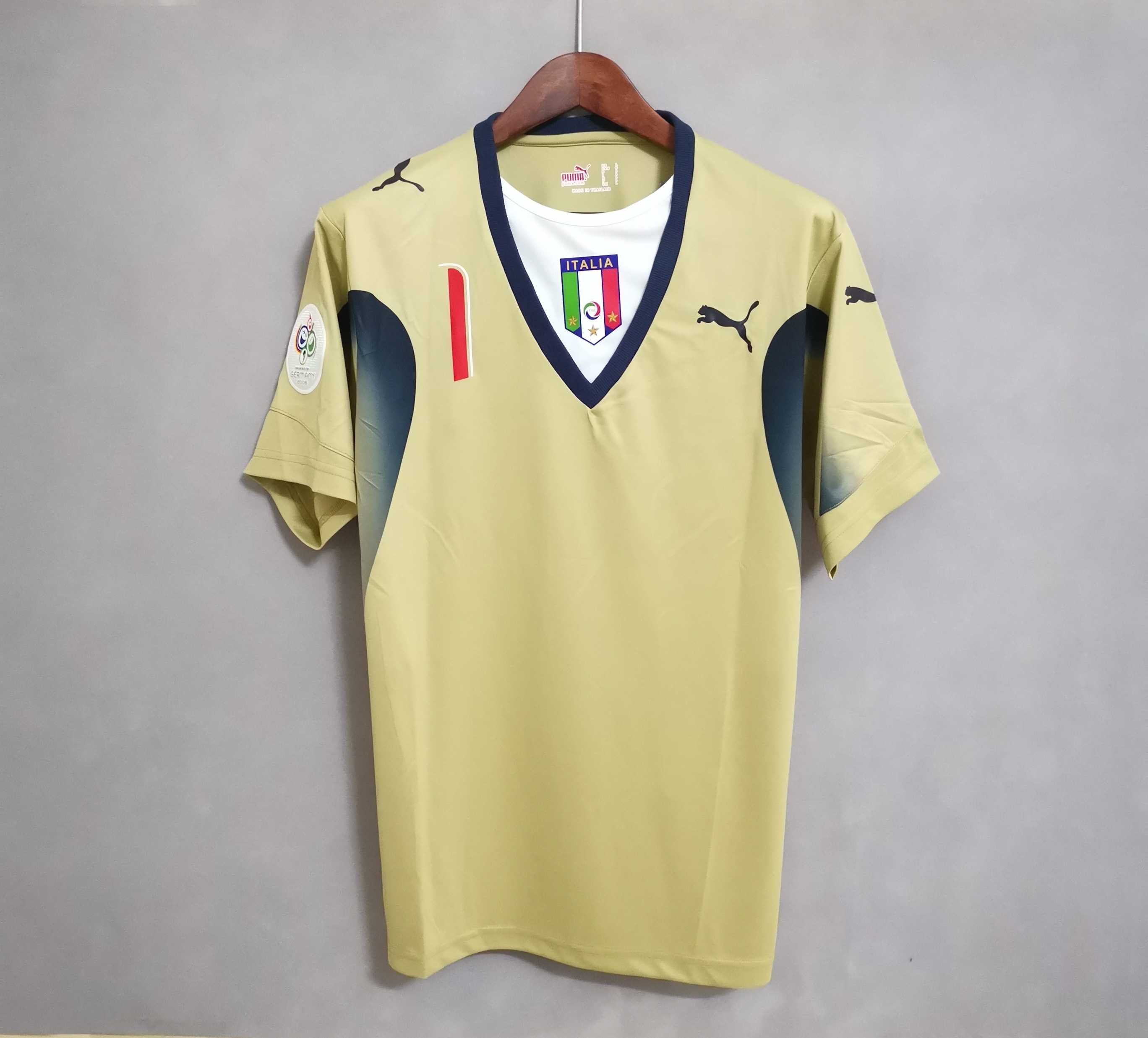 Italy - Home Shirt 2006 Goalkeeper - World Cup Winner